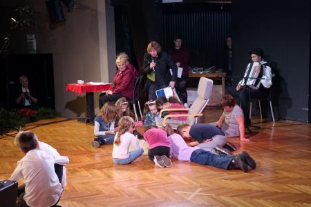 Otroci s Tončko Porta